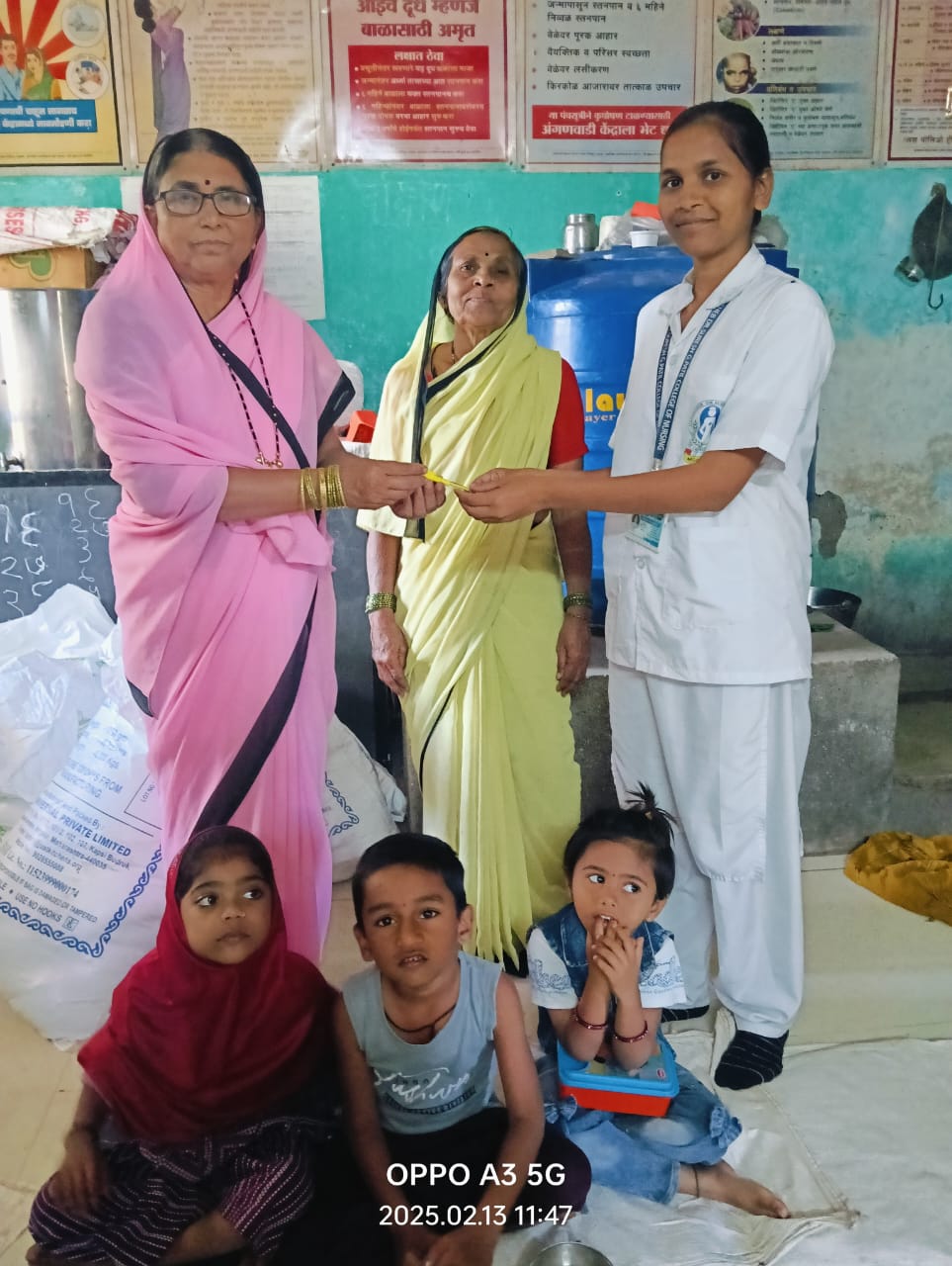 anganwadi visit